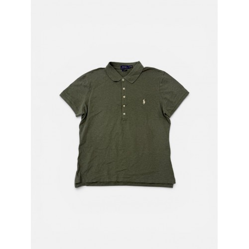 Polo Ralph Lauren Χακί Ανδρική Μπλούζα Polo
